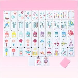 #Mahjong Tiles Jet Set Edition